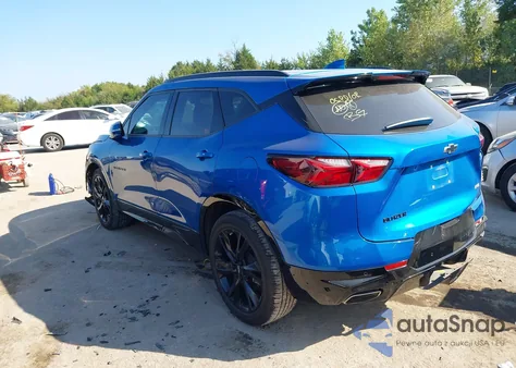 2021 Chevrolet Blazer Fwd Rs z USA, uszkodzony, nr VIN 3GNKBERS0MS502257